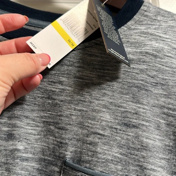 PENGUIN - Blue Tee in Vintage Indigo M Medium NEW NWT - Picture 7 of 7